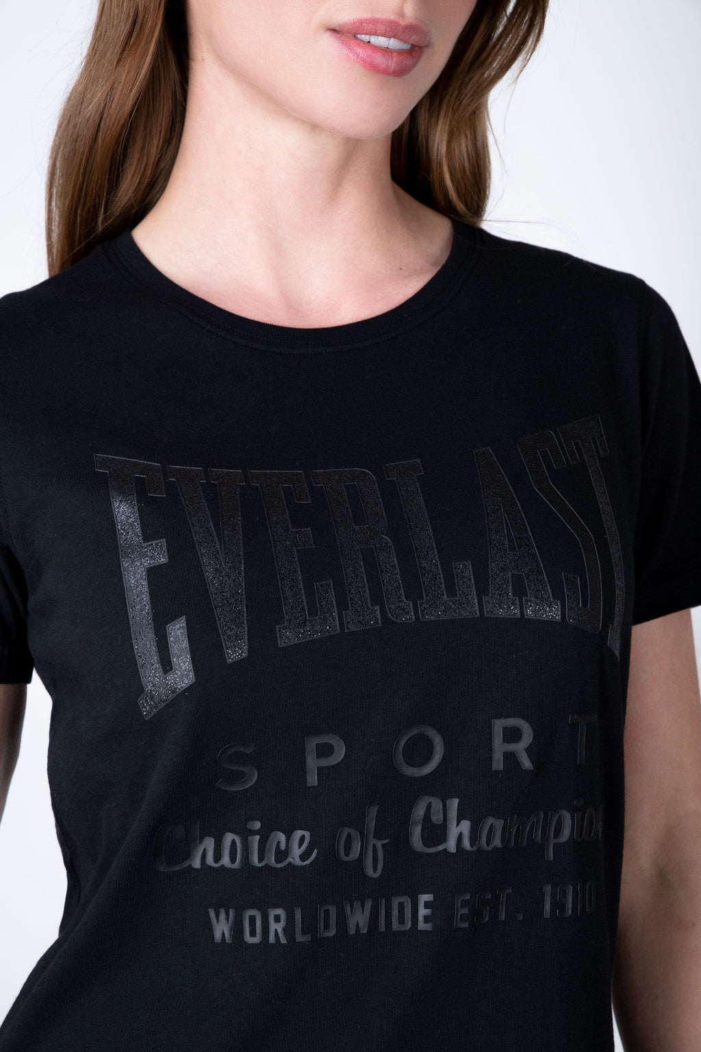 Polera Manga Corta Classic Negro Everlast