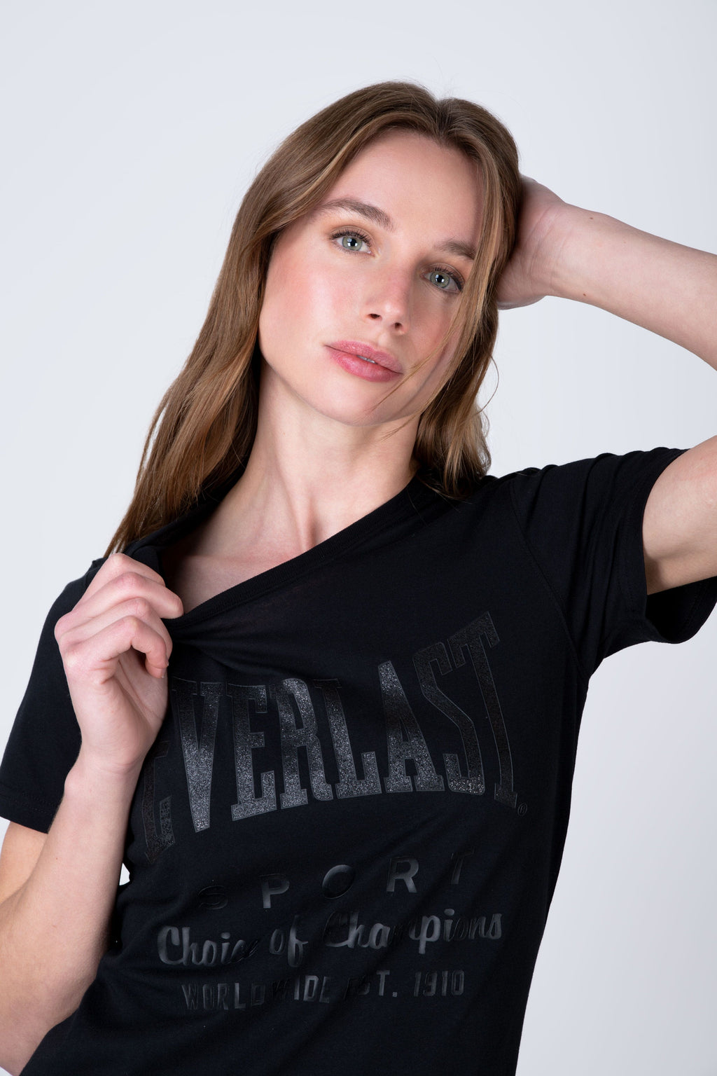Polera Manga Corta Classic Negro Everlast