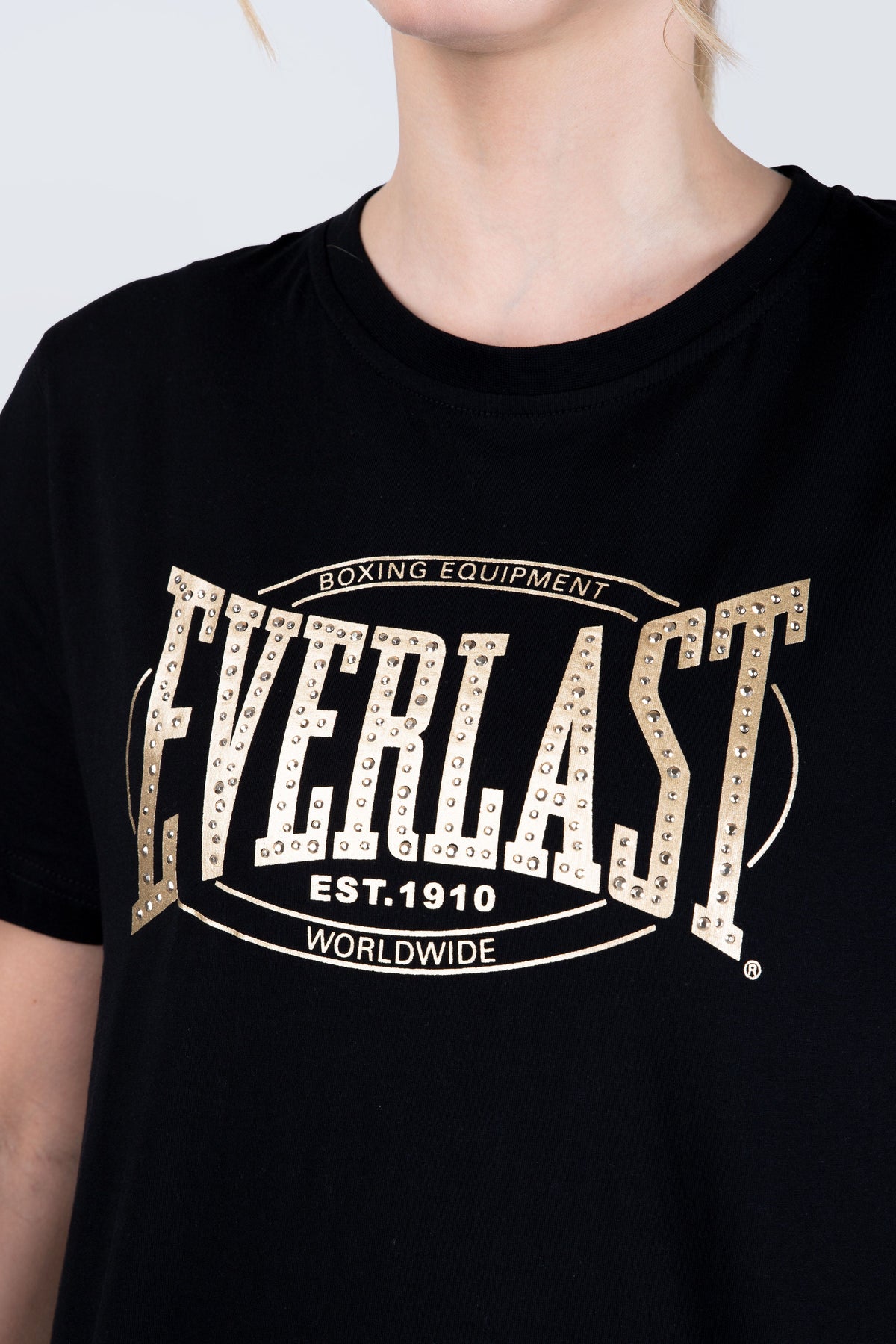 Polera Manga Corta Lexington Negro Everlast
