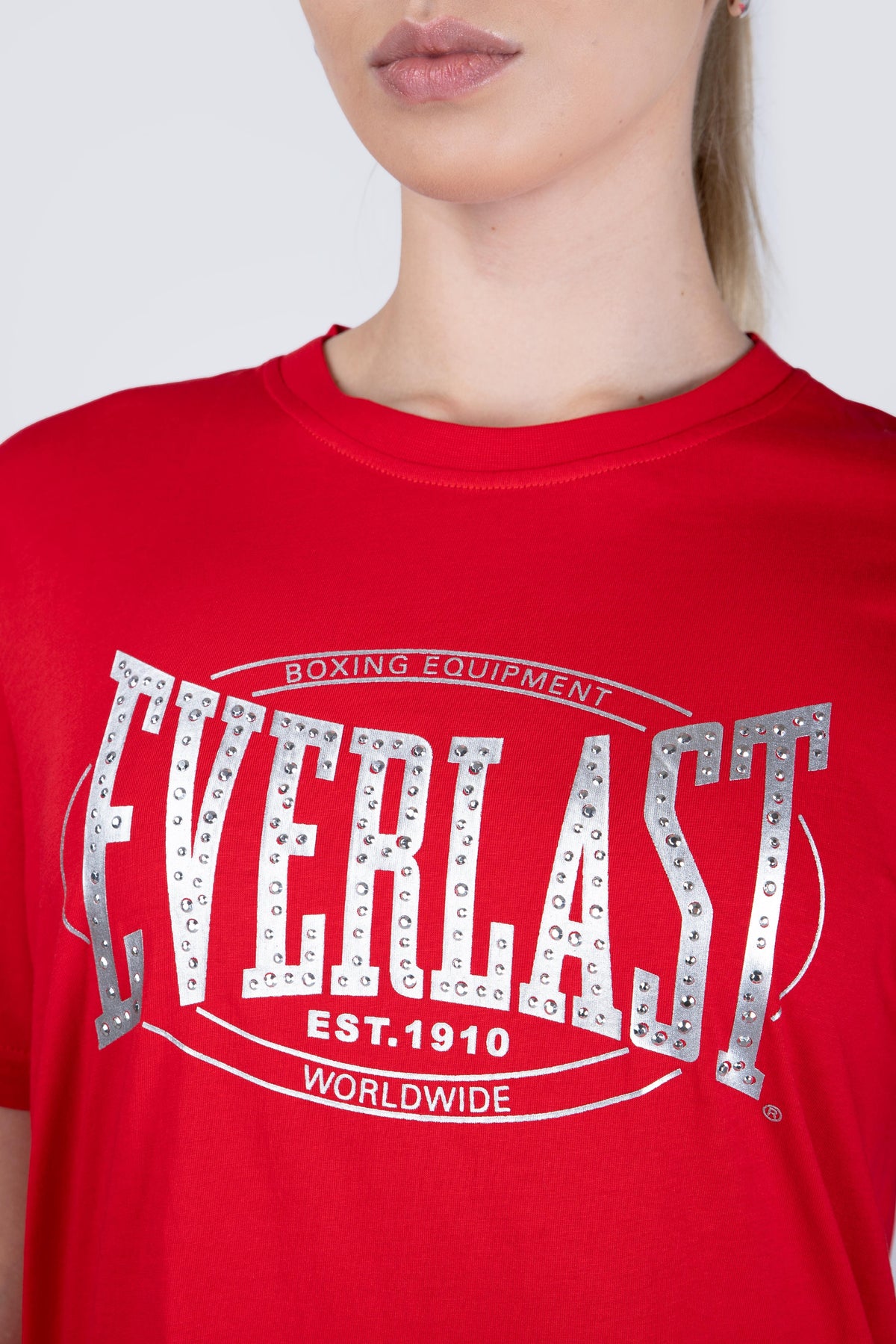 Polera Manga Corta Lexington Rojo Everlast