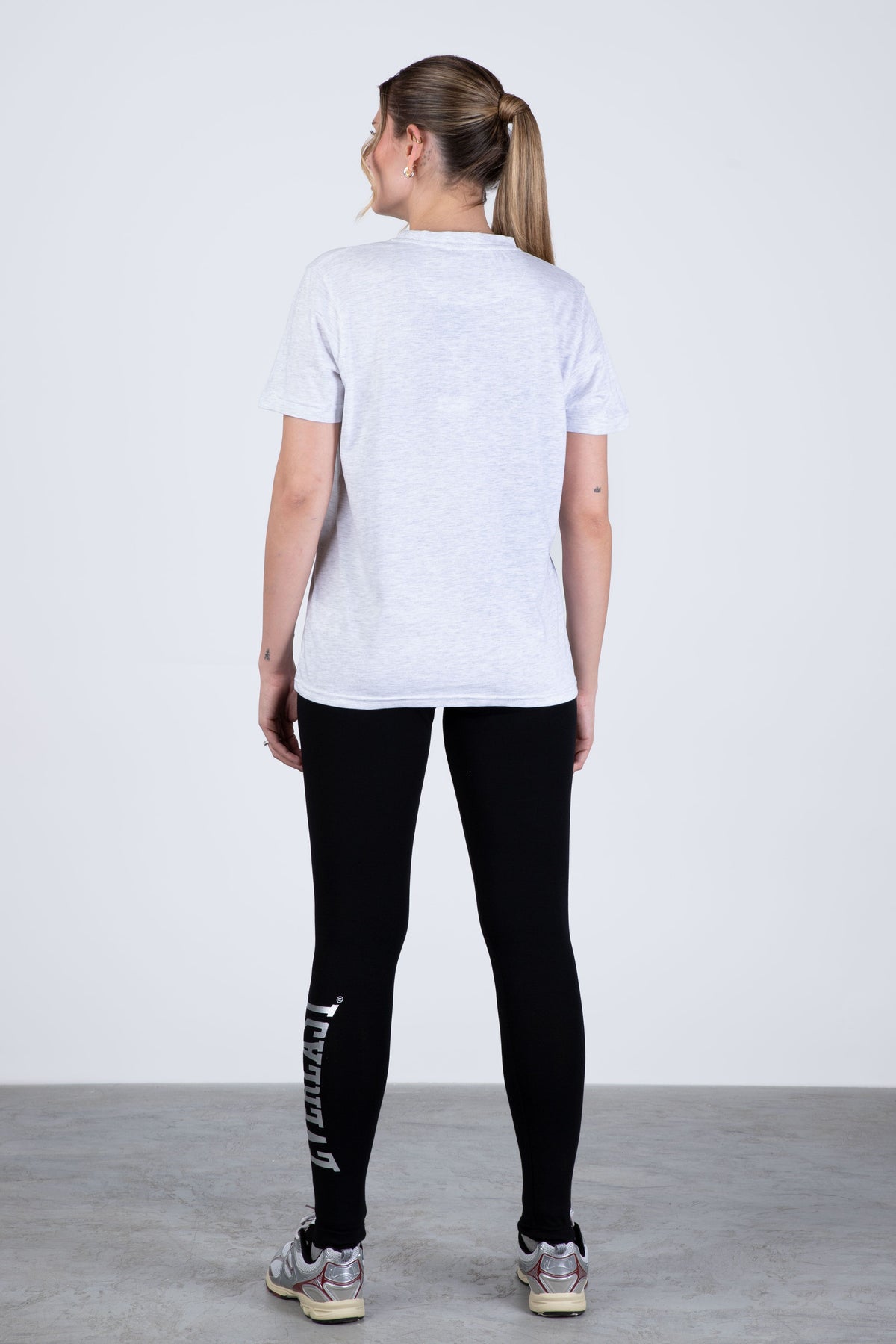 Polera Manga Corta Lexington Gris Everlast