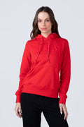 Poleron Con Gorro Street Rojo