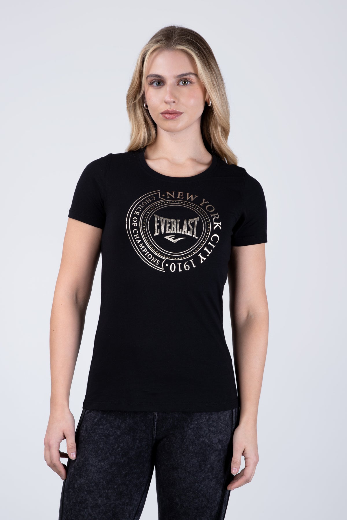 Polera Manga Corta Nepal Negro