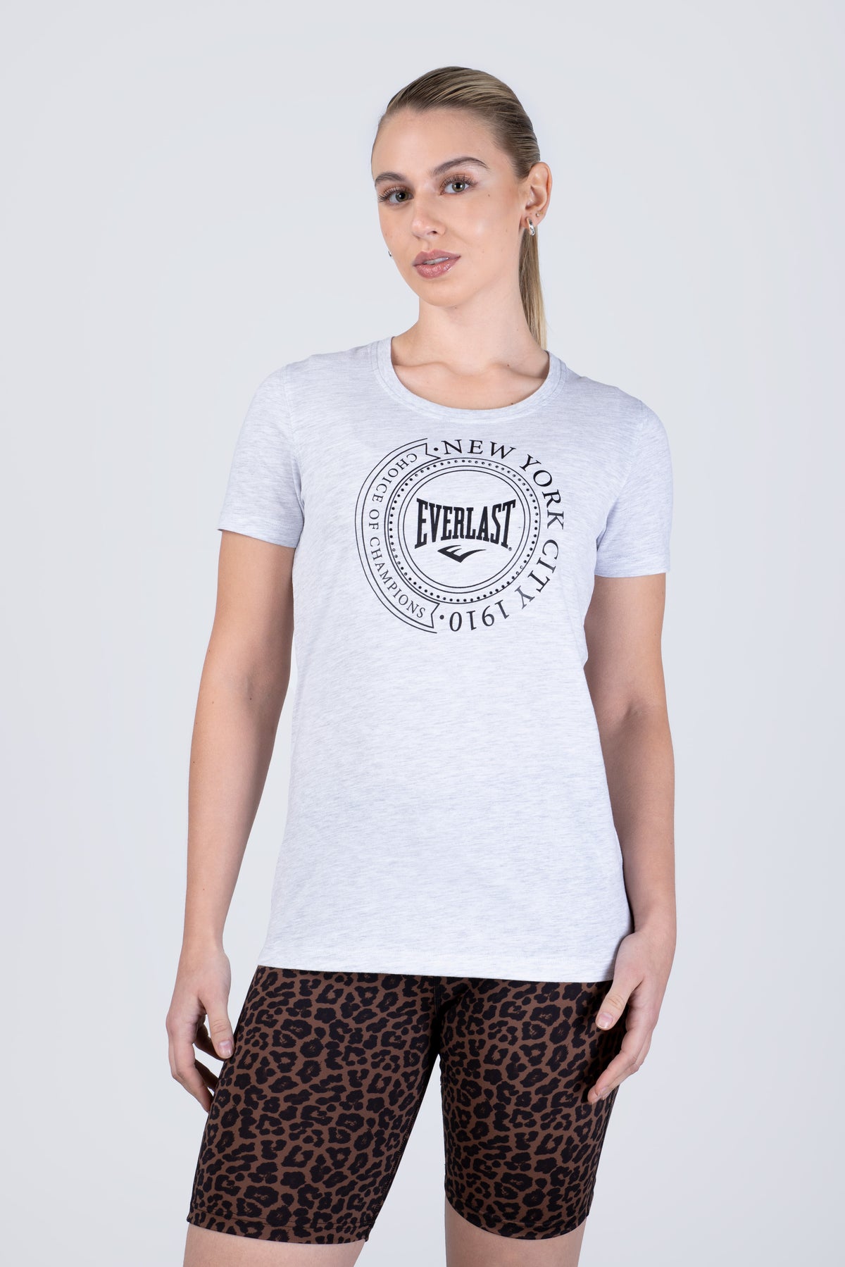 Polera Manga Corta Nepal Gris