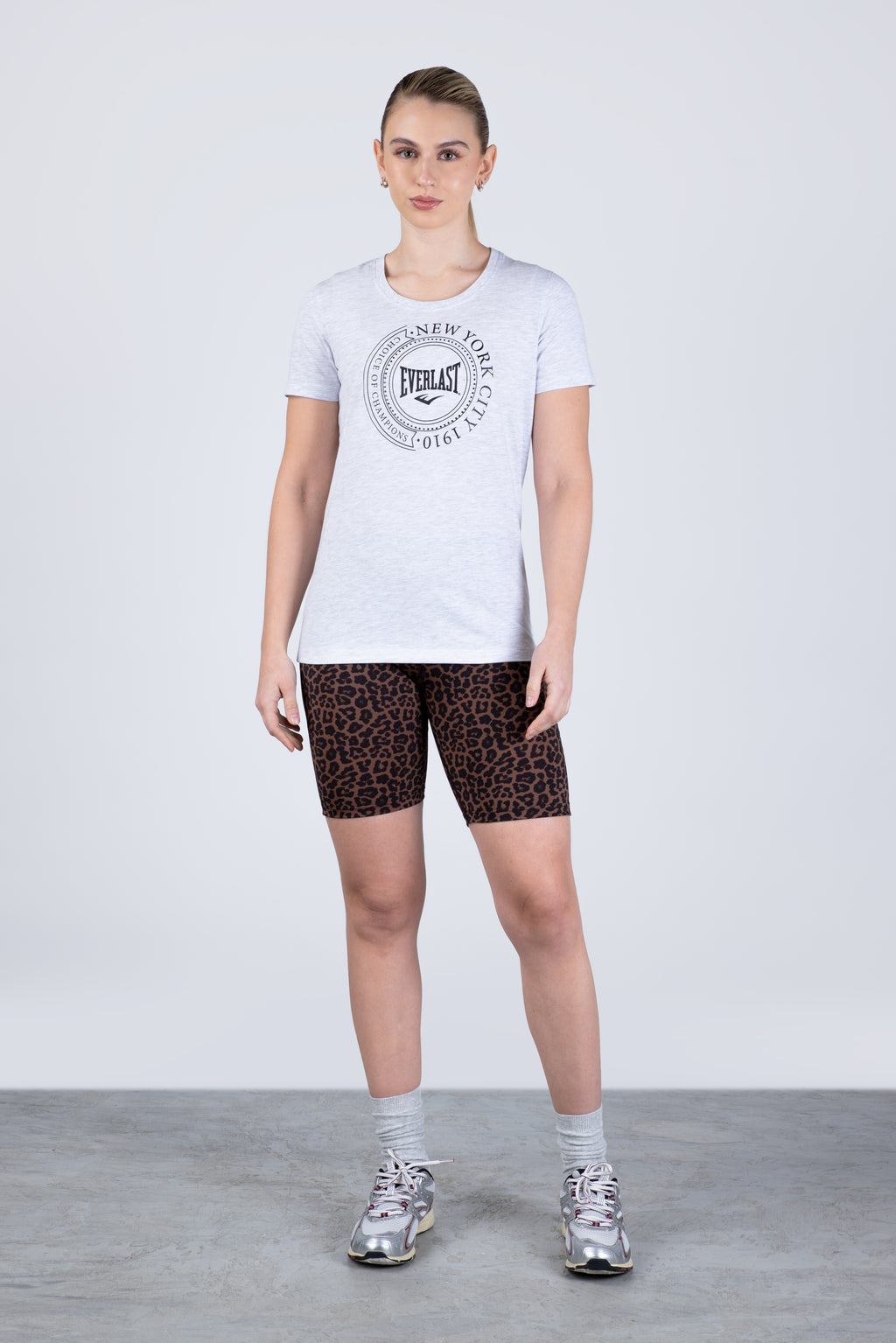 Polera Manga Corta Nepal Gris