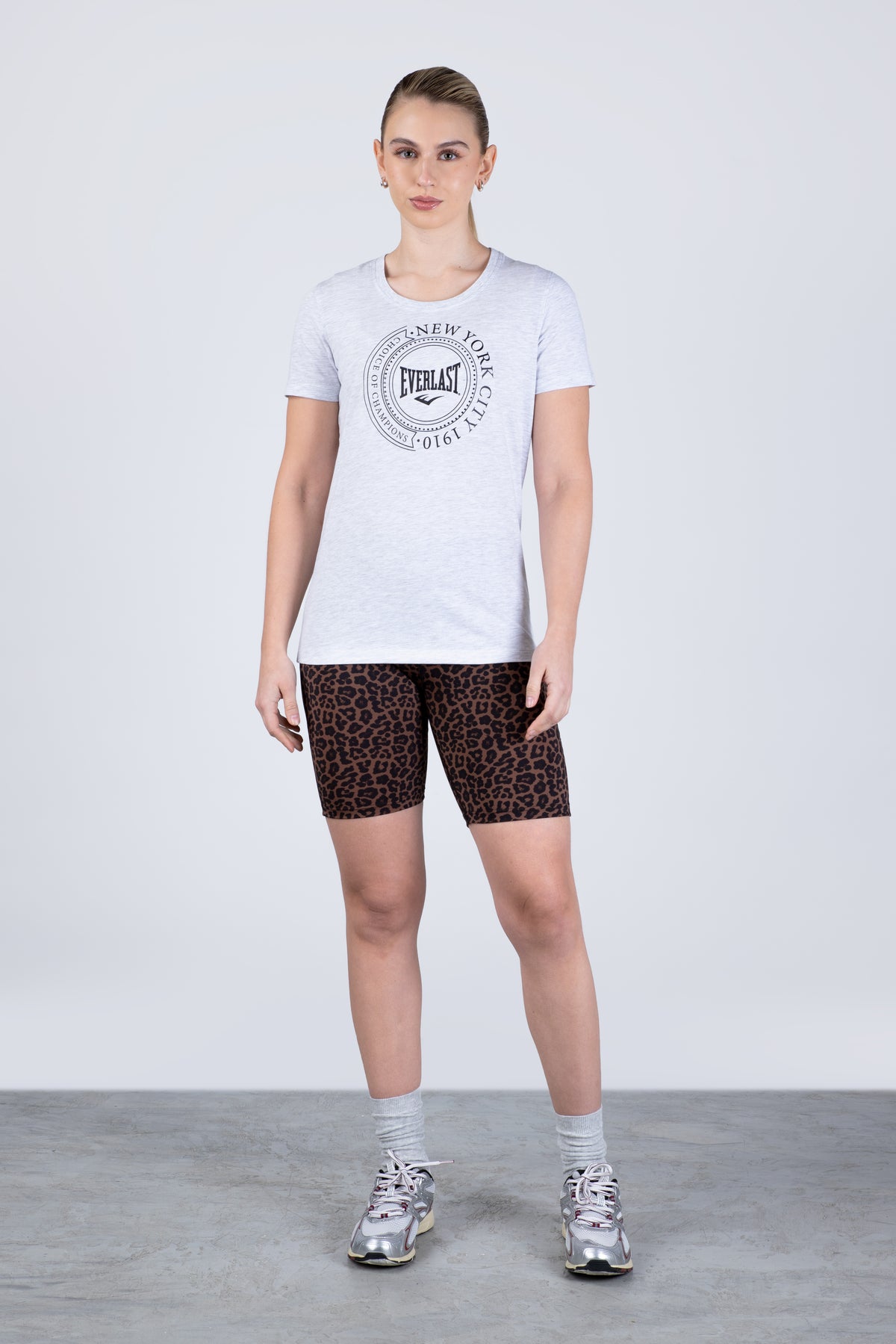 Polera Manga Corta Nepal Gris