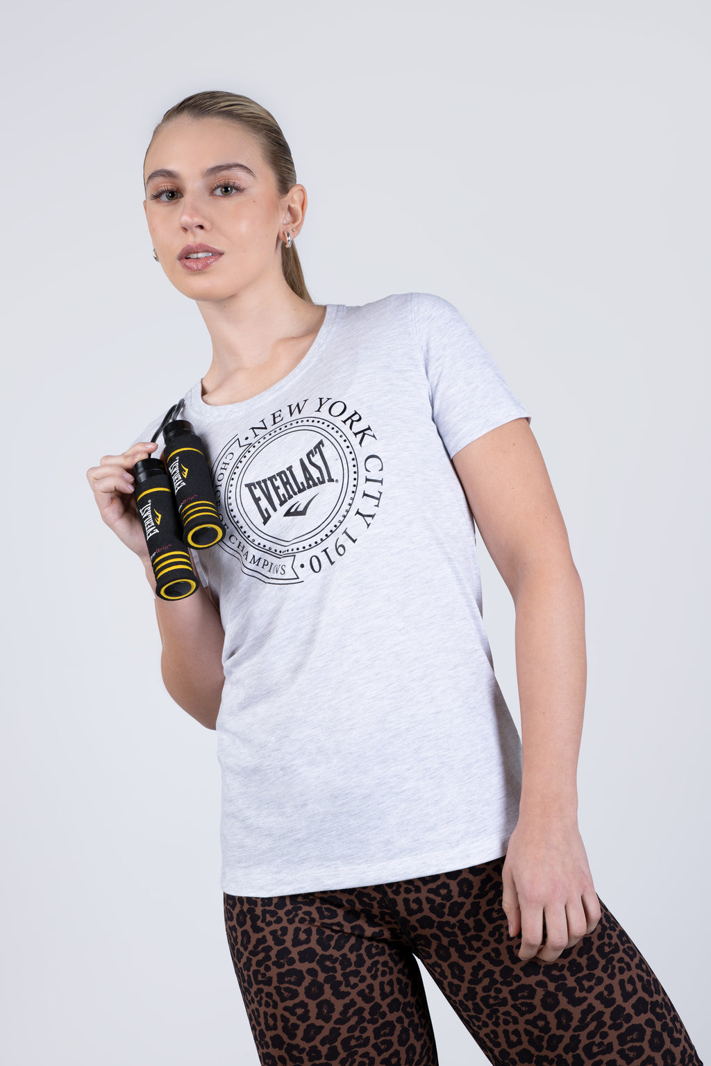 Polera Manga Corta Nepal Gris