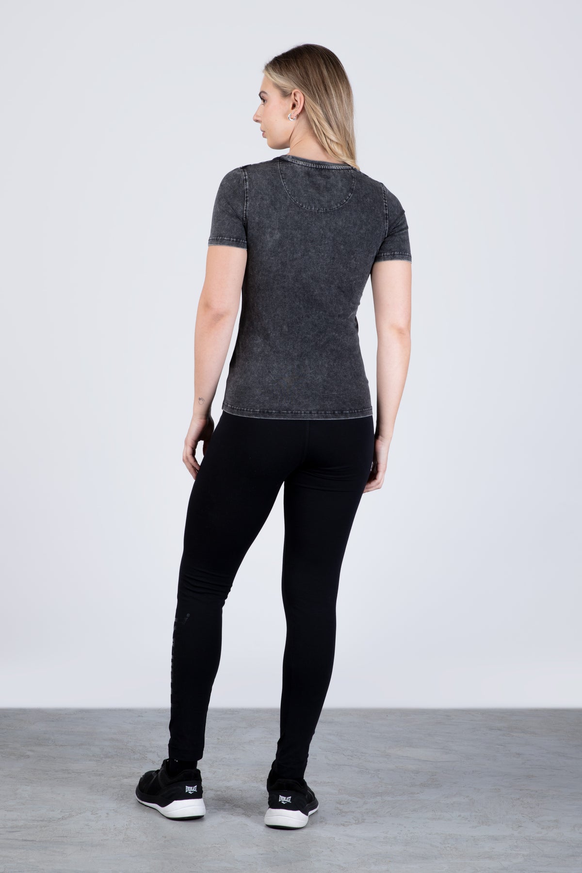 Polera Manga Corta Circle Gris