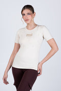 Polera Manga Corta Lombard Beige Everlast