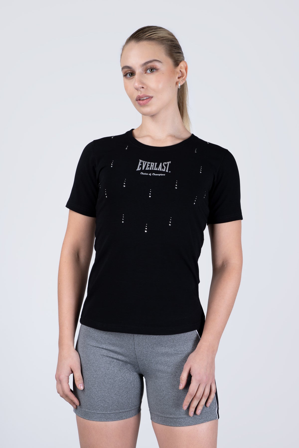 Polera Manga Corta Lombard Negro Everlast