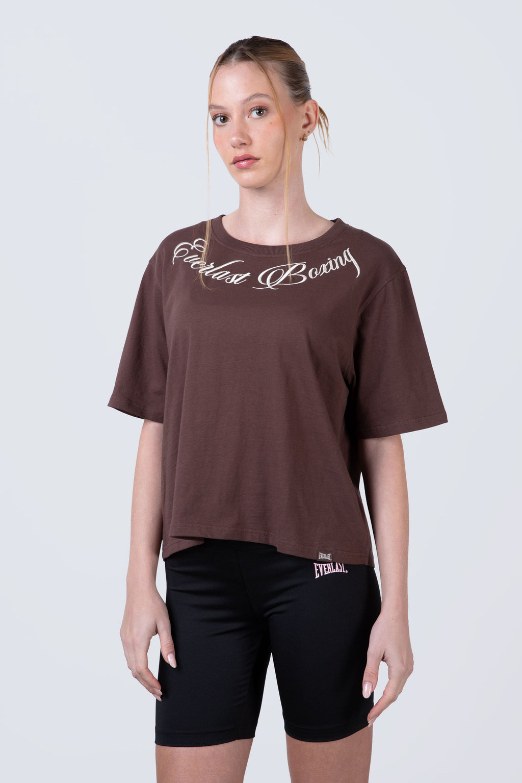 Polera Manga Corta Again Café Everlast