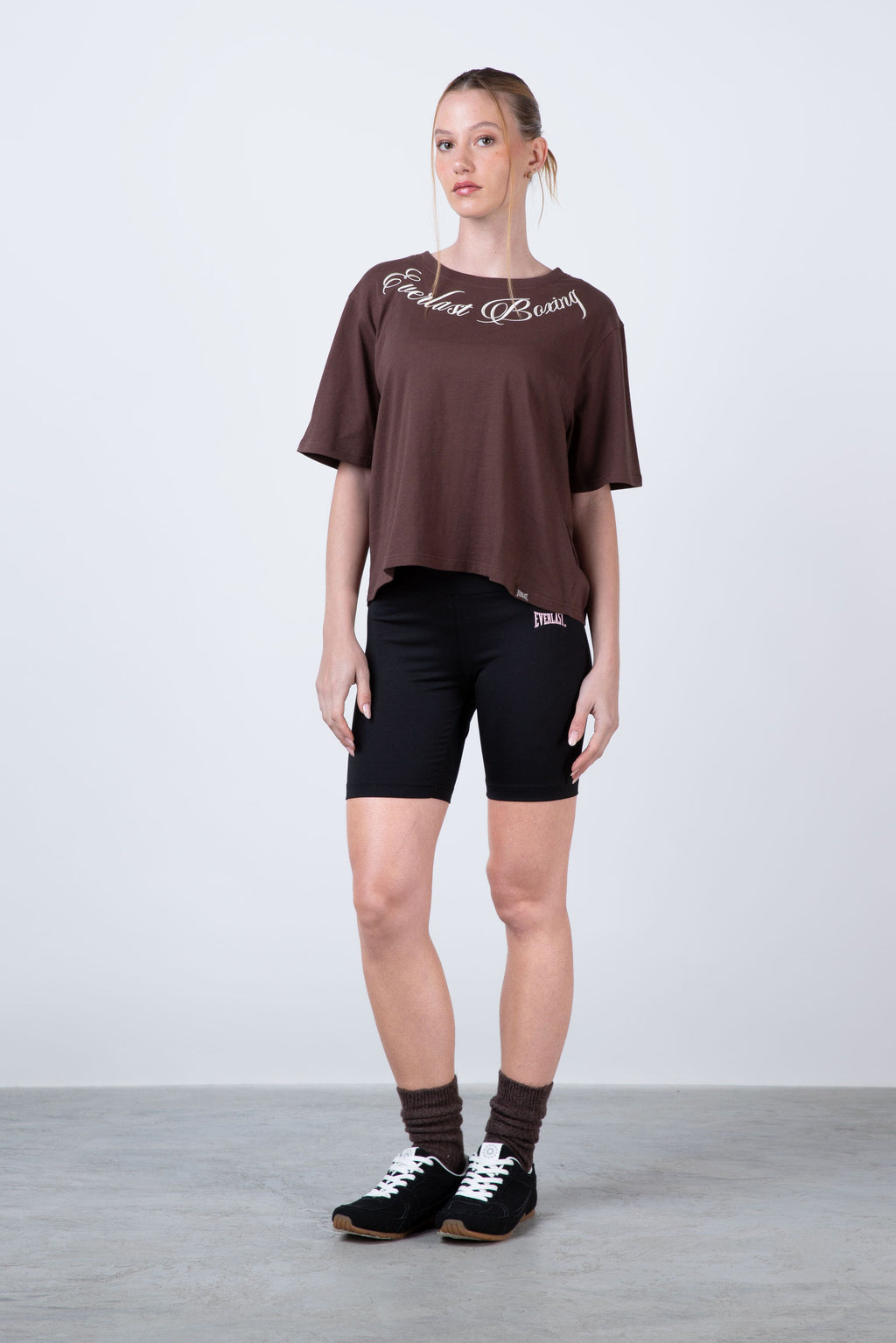 Polera Manga Corta Again Café Everlast