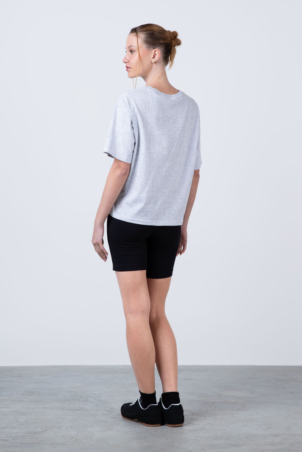 Polera Manga Corta Again Gris Everlast