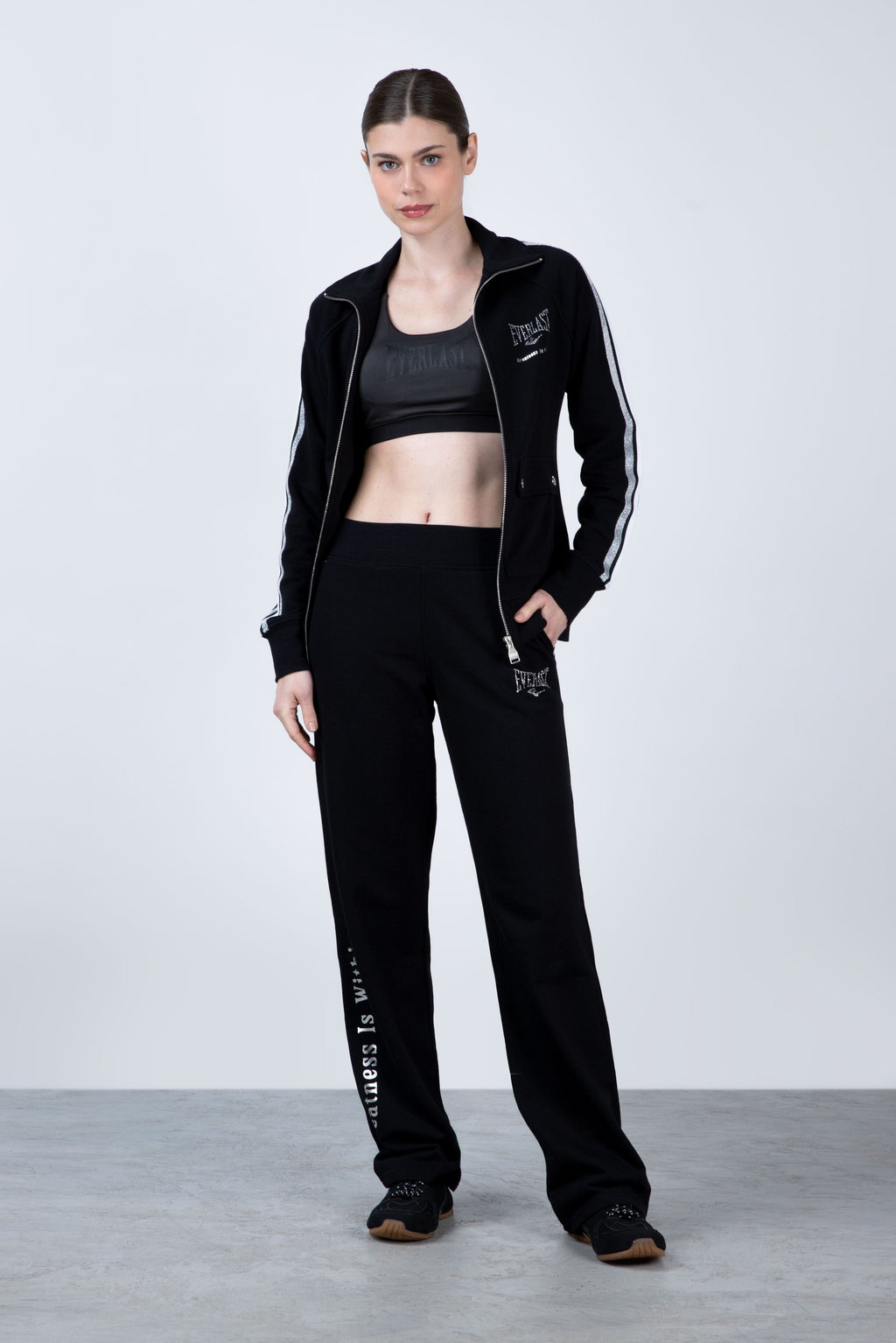 Chaqueta Market Negro Everlast