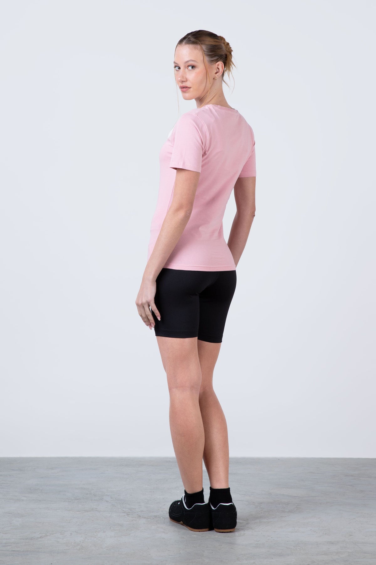 Polera Manga Corta Market Rosado Everlast