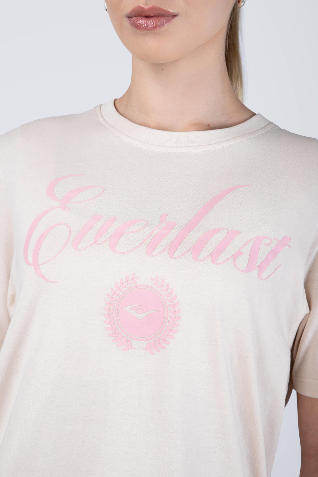 Polera Manga Corta Congress Beige Everlast
