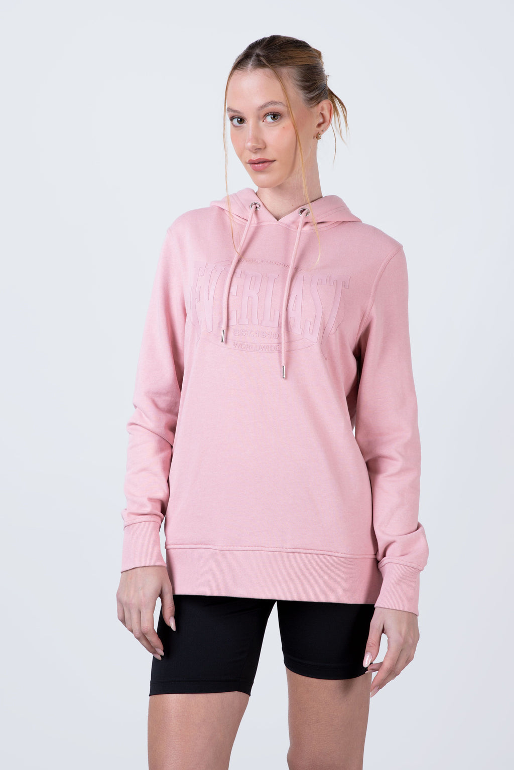 Poleron Hood Row Rosado Everlast