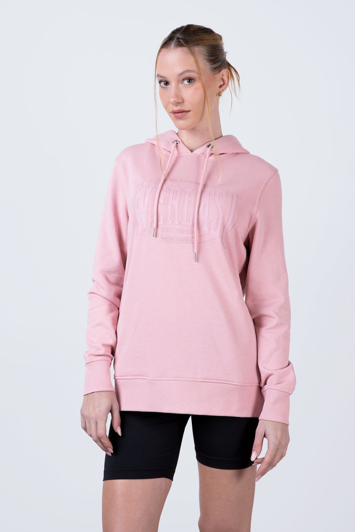 Poleron Hood Row Rosado Everlast
