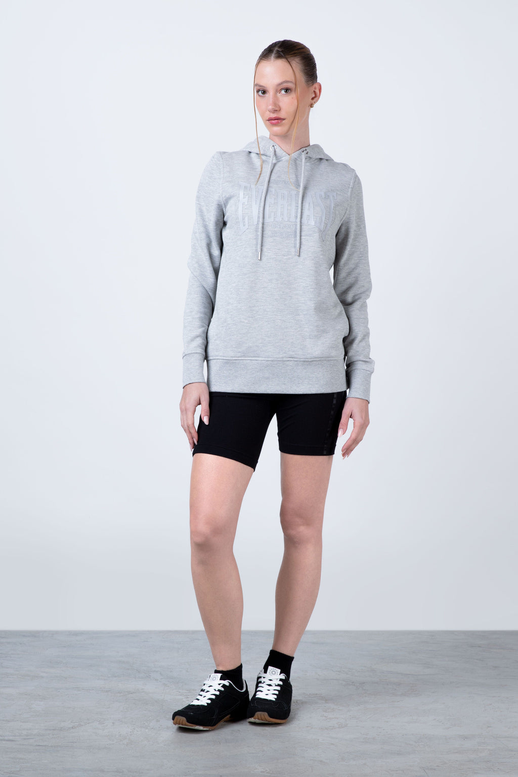Poleron Hood Row Gris Everlast