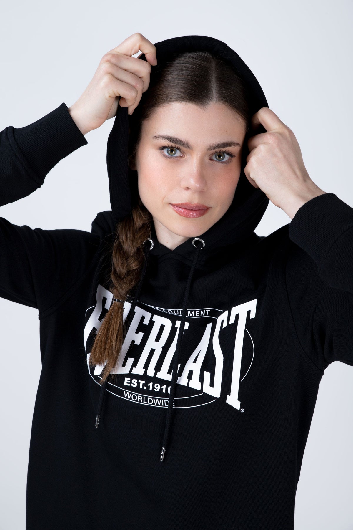 Poleron Hood Row Negro Everlast