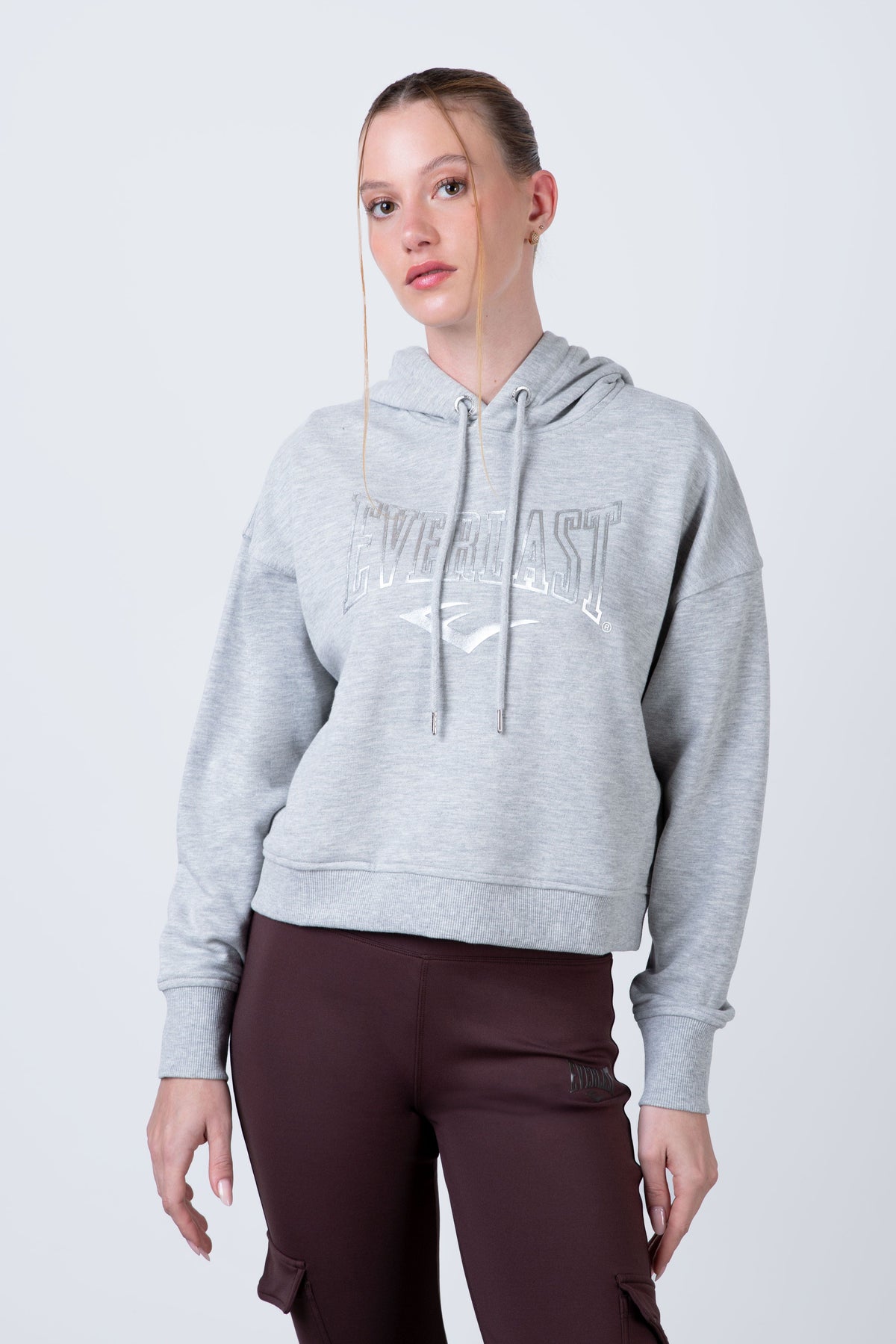 Poleron Hood Georgia Gris Everlast