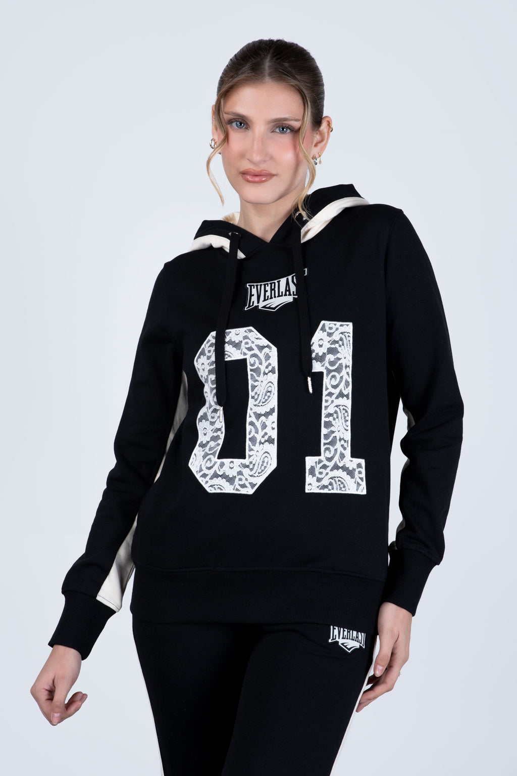 Poleron Hood Bari Negro Everlast