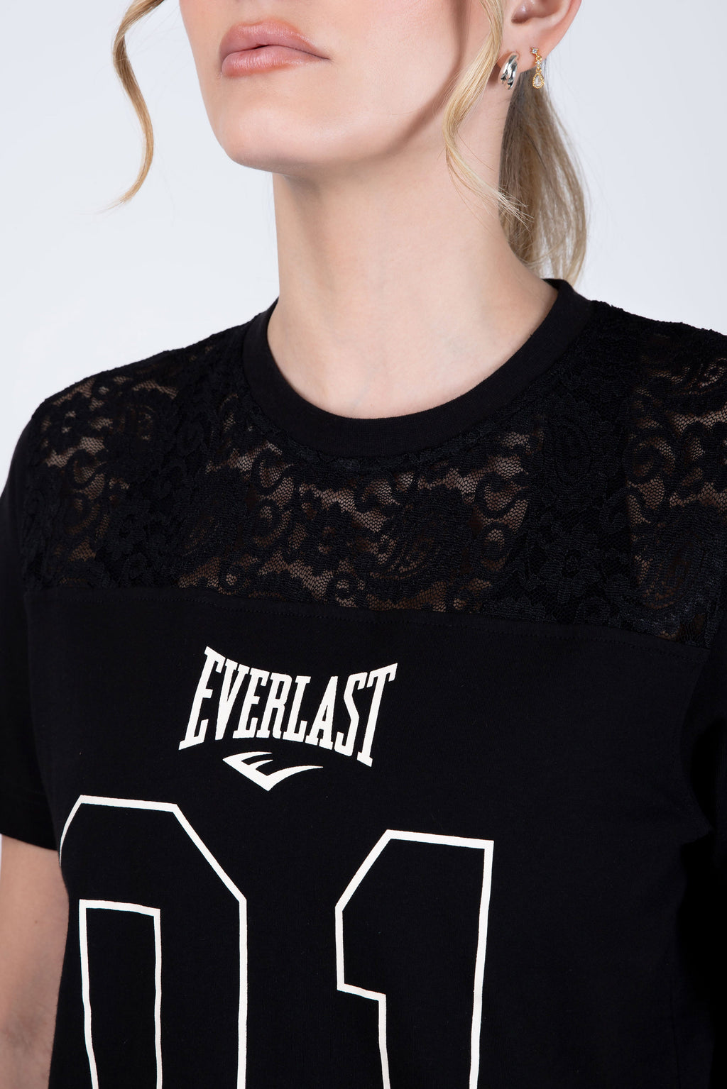 Polera Manga Corta Bari Negro Everlast