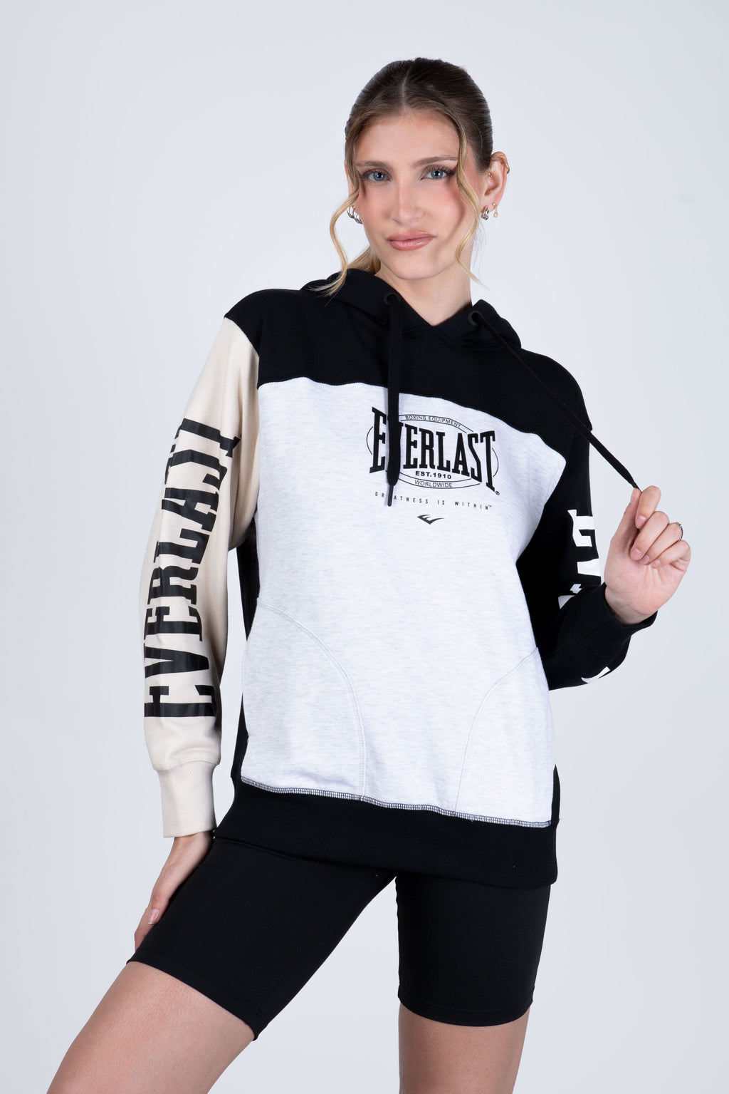 Poleron Hood Storm Negro Everlast