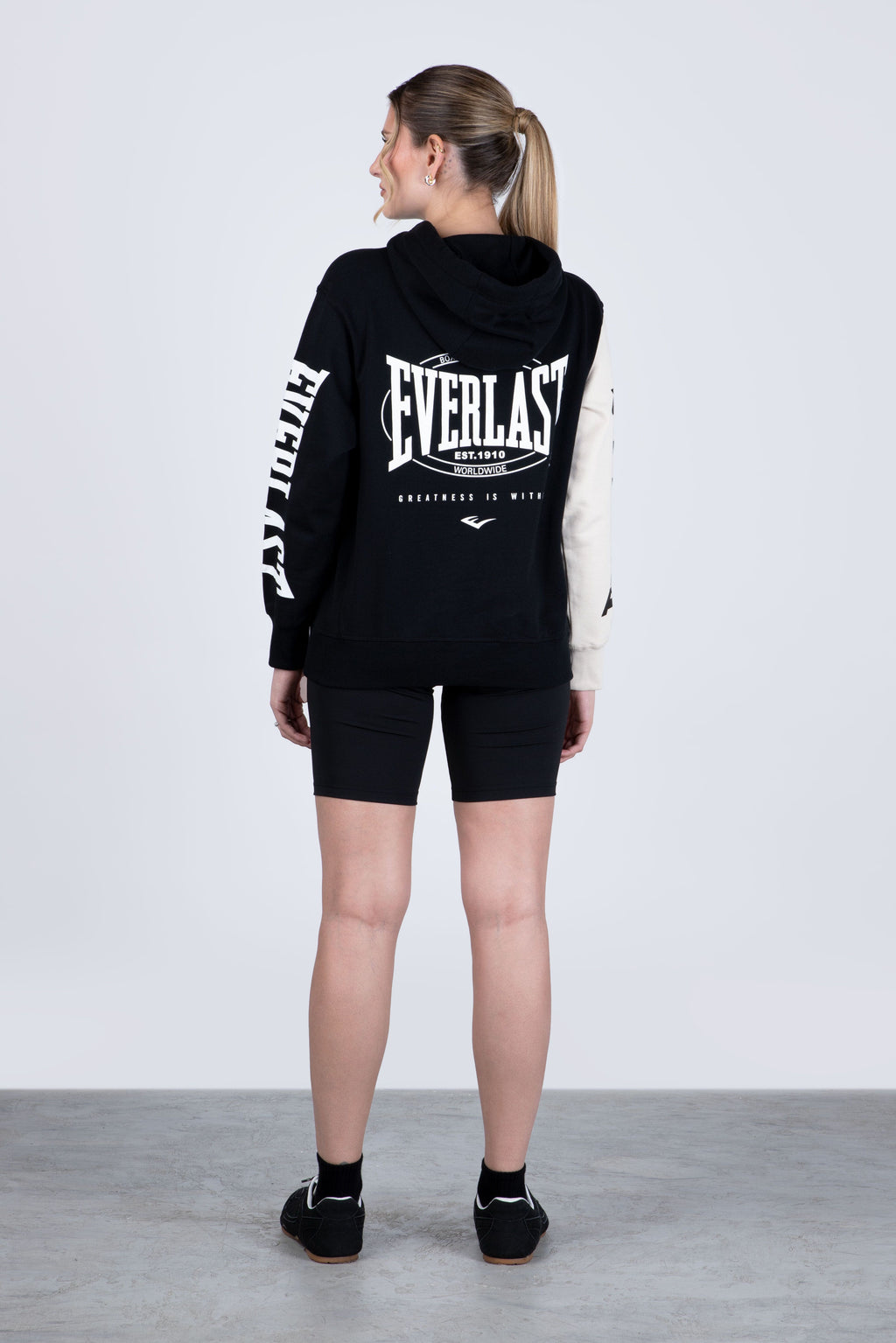 Poleron Hood Storm Negro Everlast