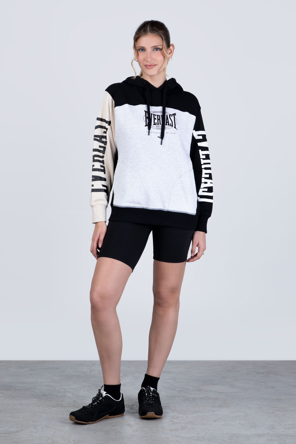 Poleron Hood Storm Negro Everlast
