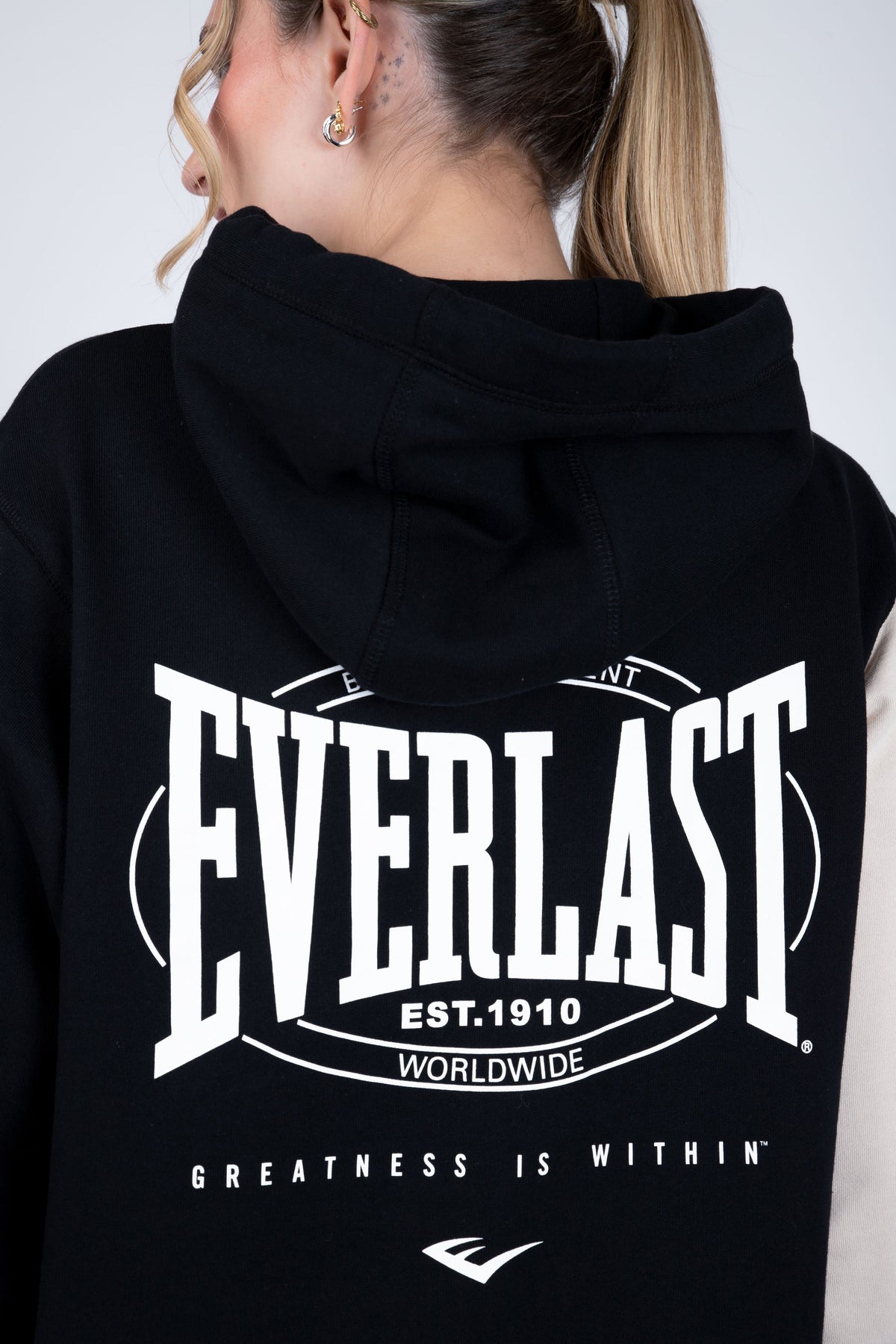 Poleron Hood Storm Negro Everlast
