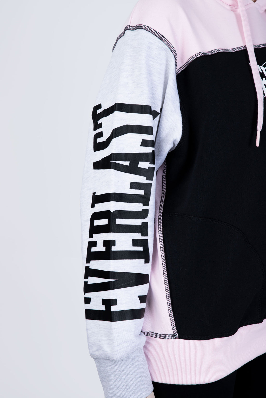 Poleron Hood Storm Rosado Everlast