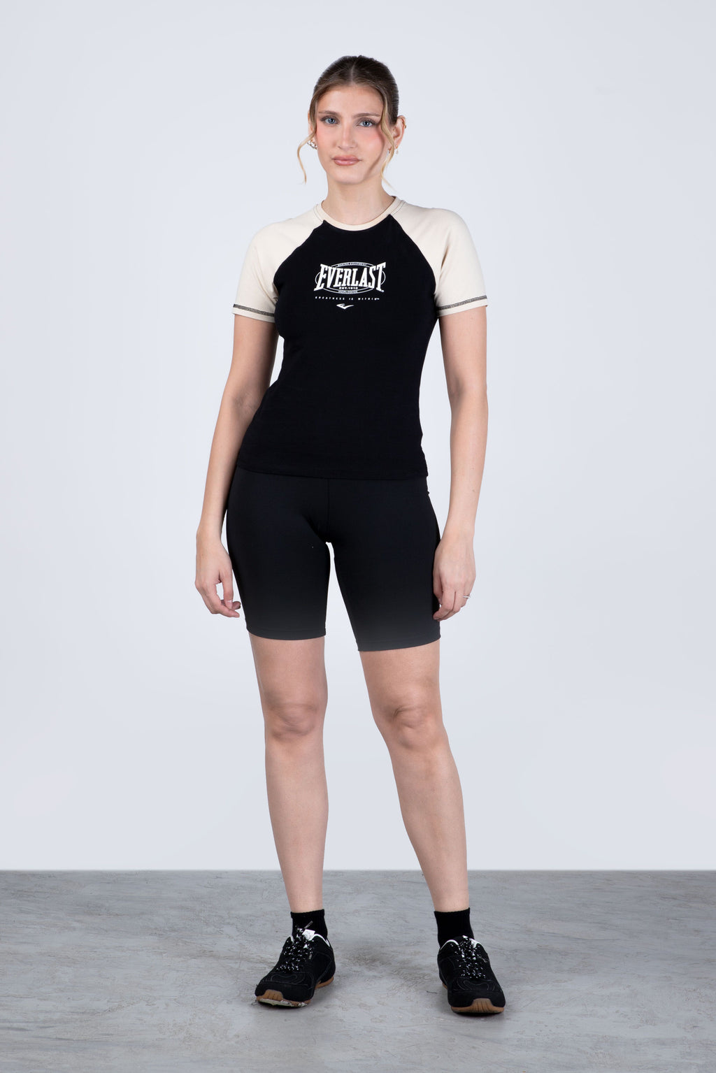 Polera Manga Corta Storm Negro Everlast