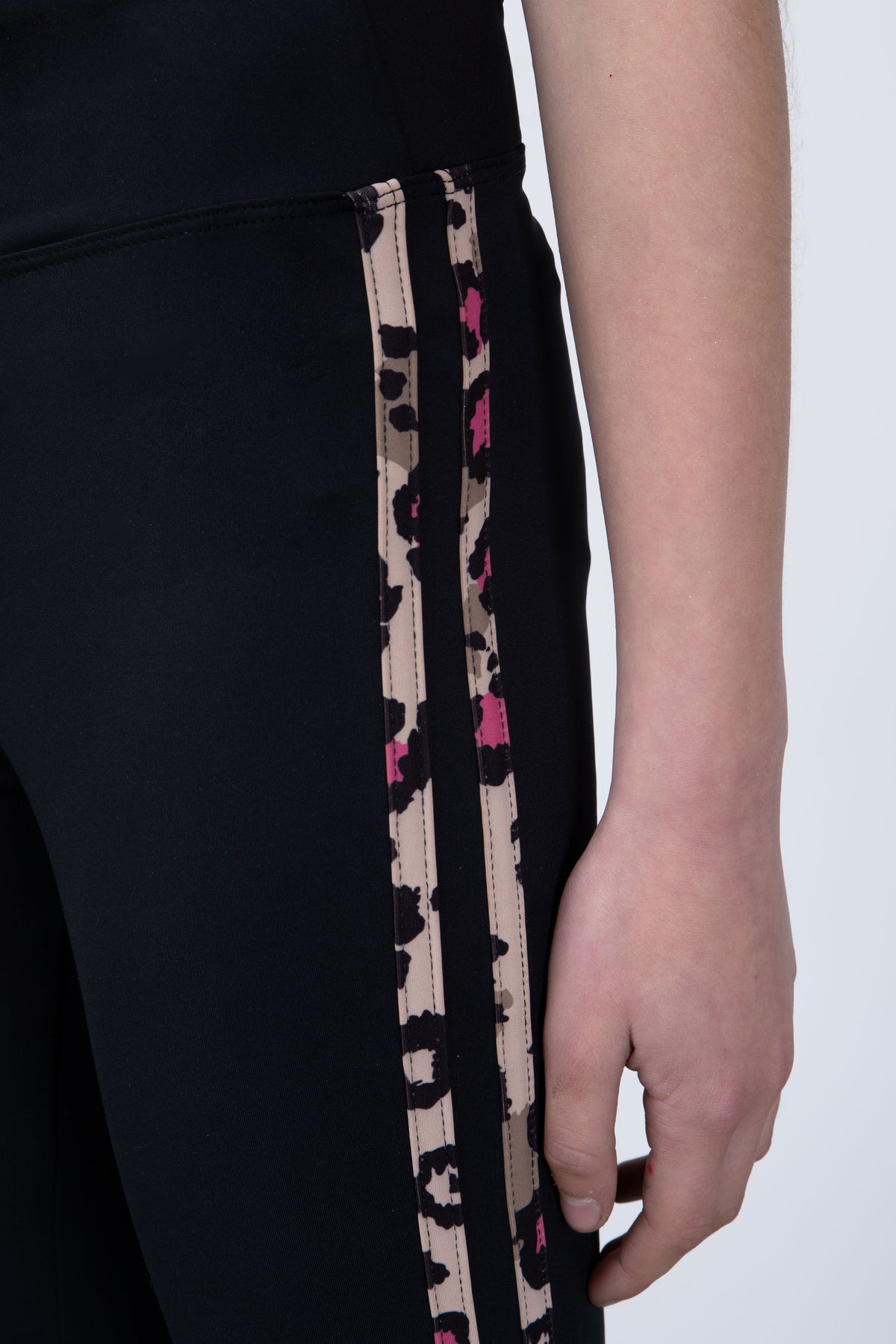 Legging Long Print Niña Negro