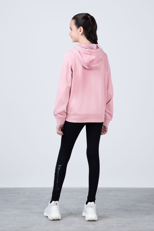 Chaqueta Hood Classic Niña Rosado