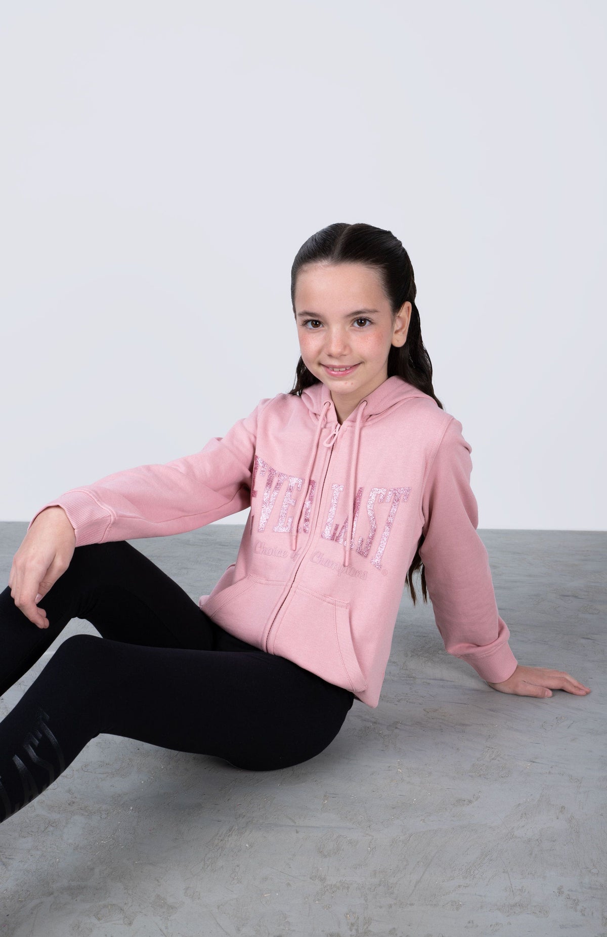 Chaqueta Hood Classic Niña Rosado