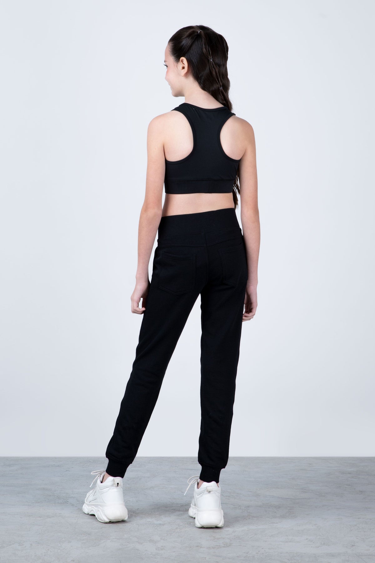 Jogger Classic Niña Negro