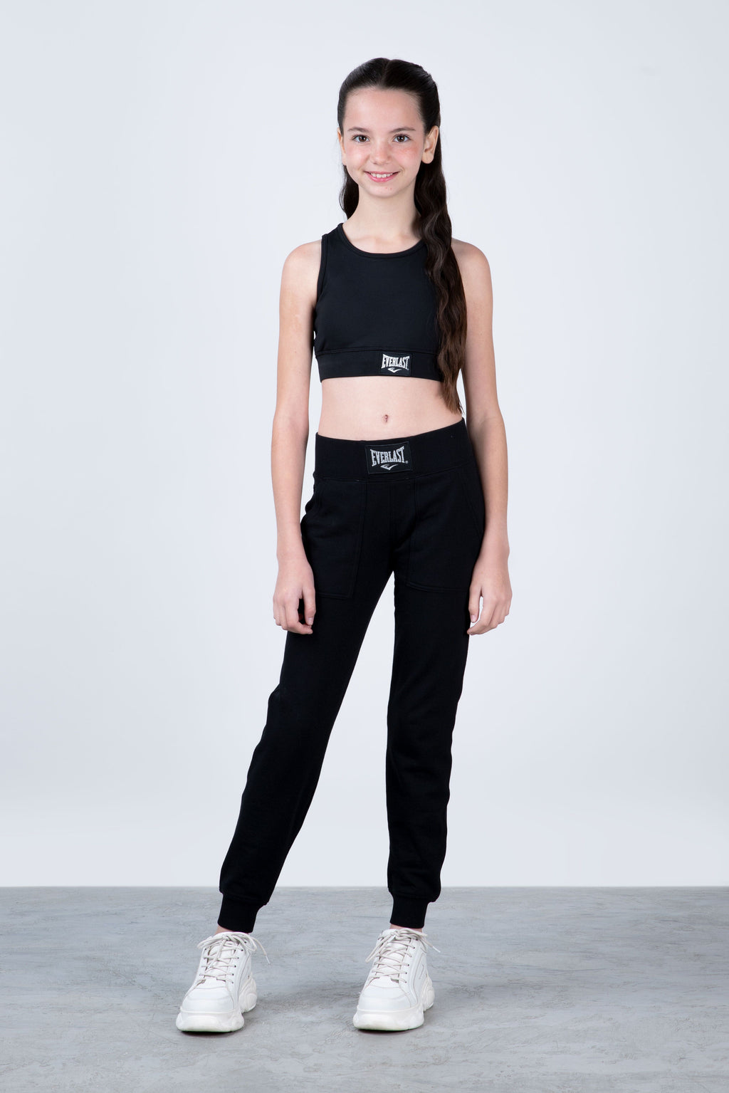 Jogger Classic Niña Negro
