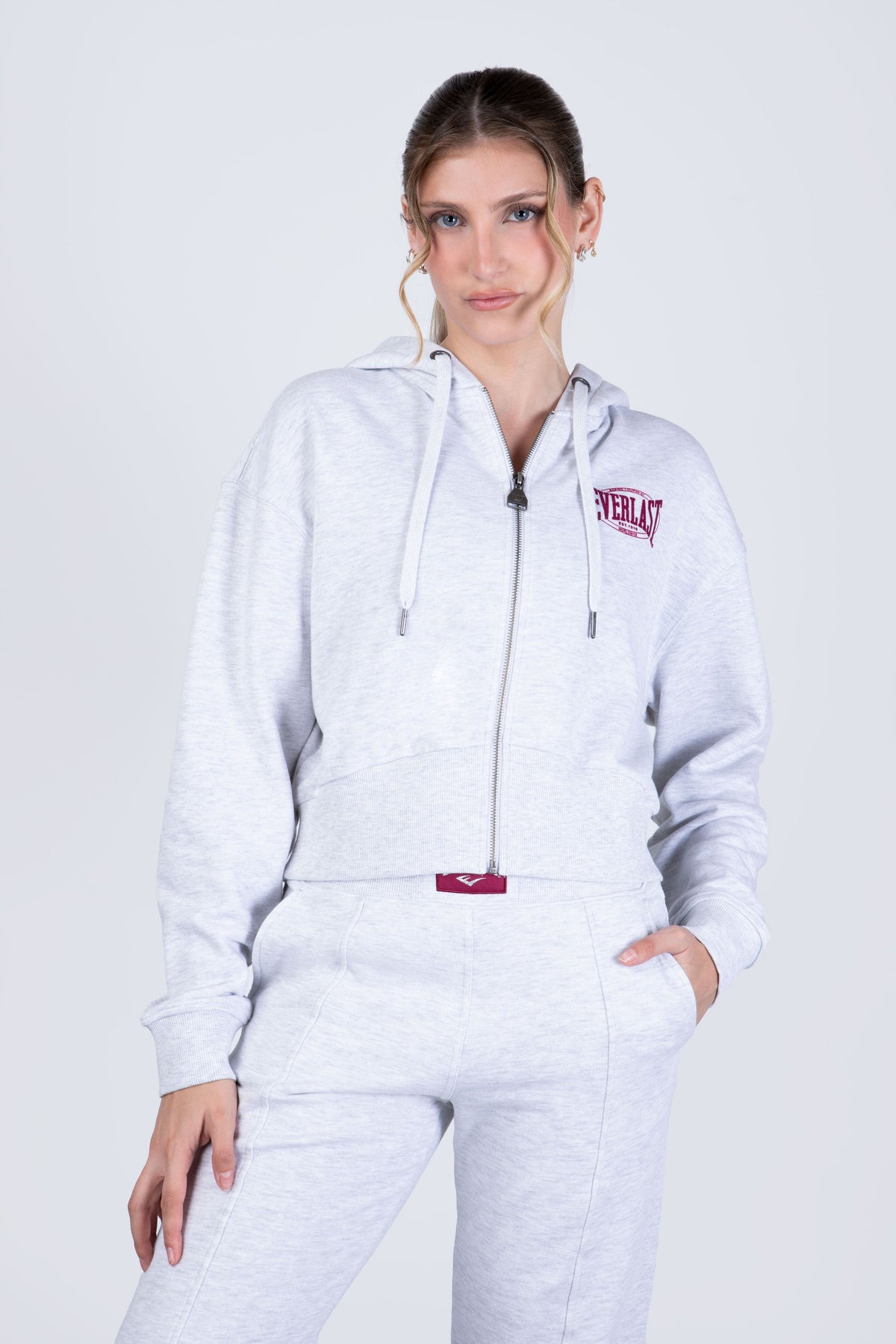 Chaqueta Hood Fix Gris Everlast