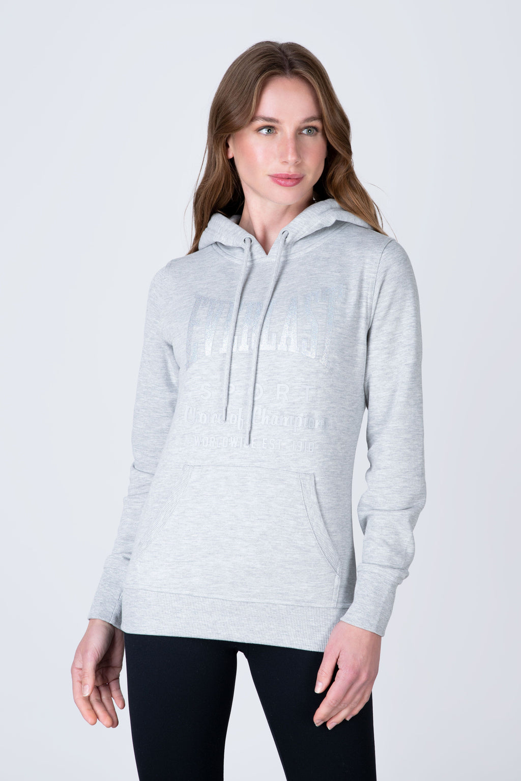 Poleron Hood Classic Gris Everlast
