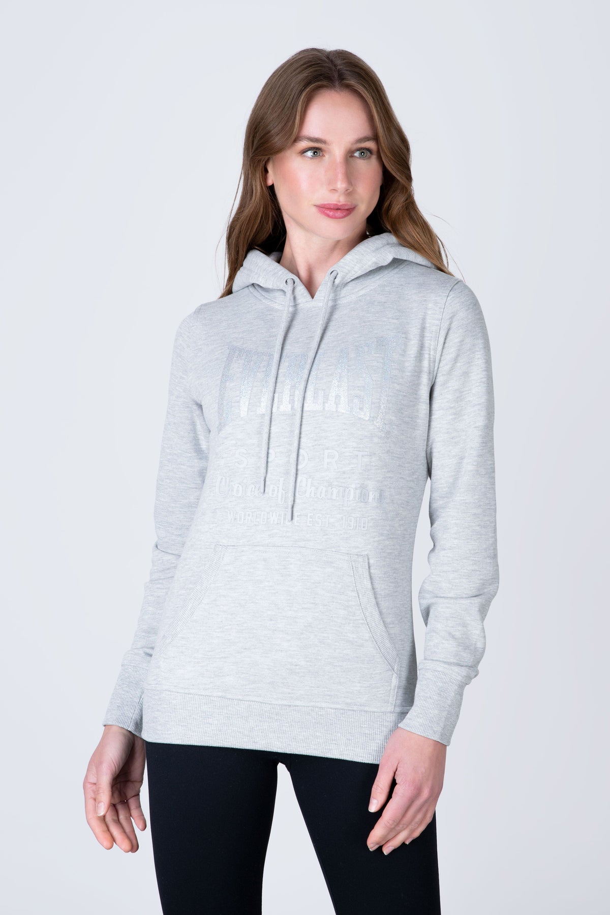 Poleron Hood Classic Gris Everlast