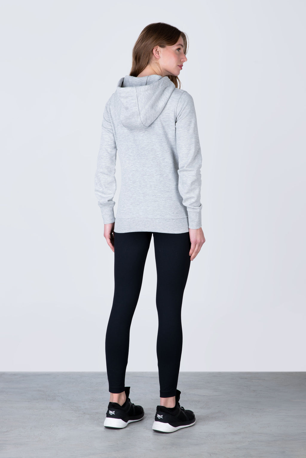 Poleron Hood Classic Gris Everlast