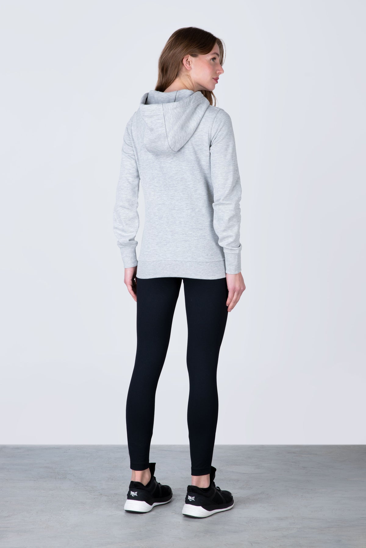 Poleron Hood Classic Gris Everlast