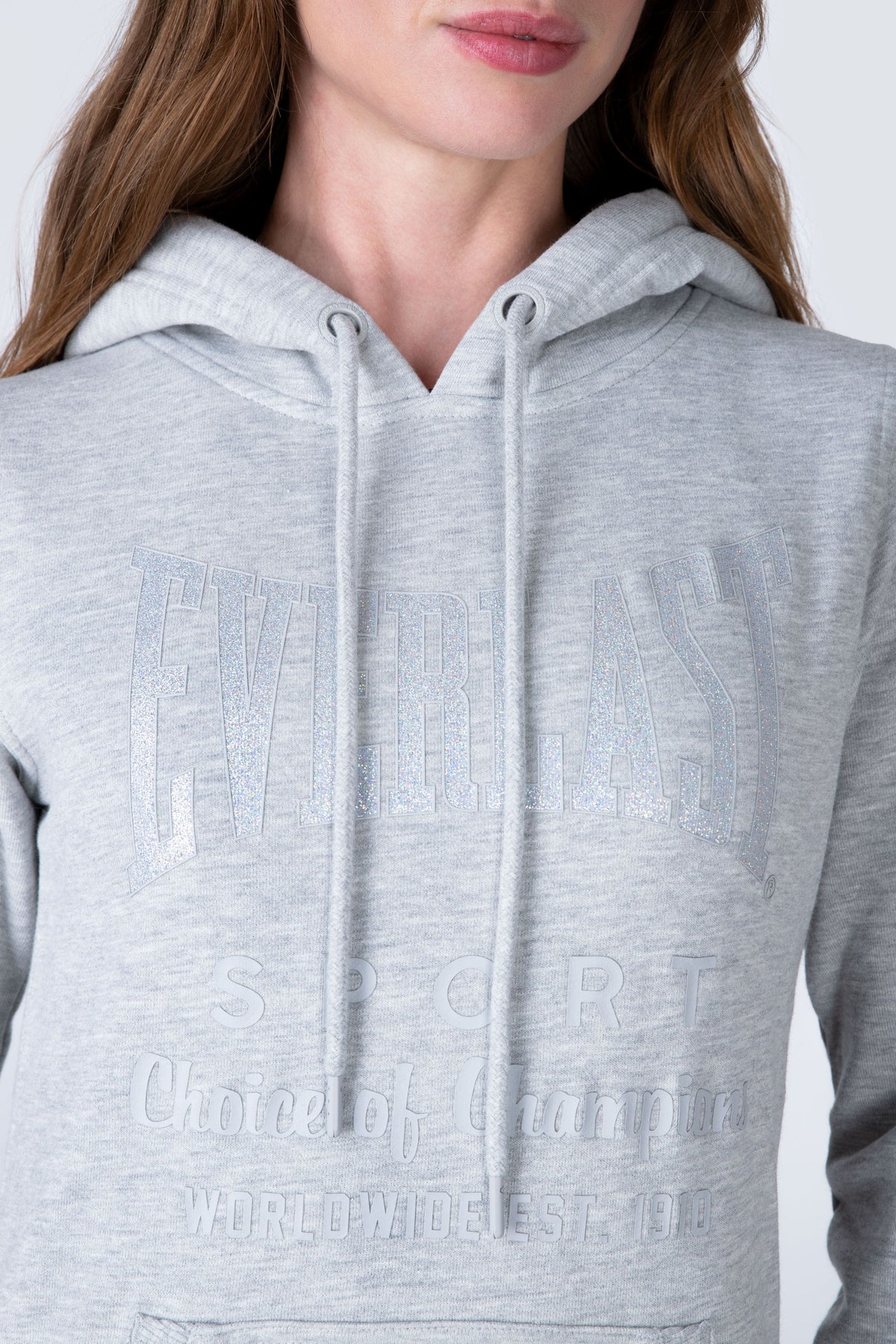 Poleron Hood Classic Gris Everlast