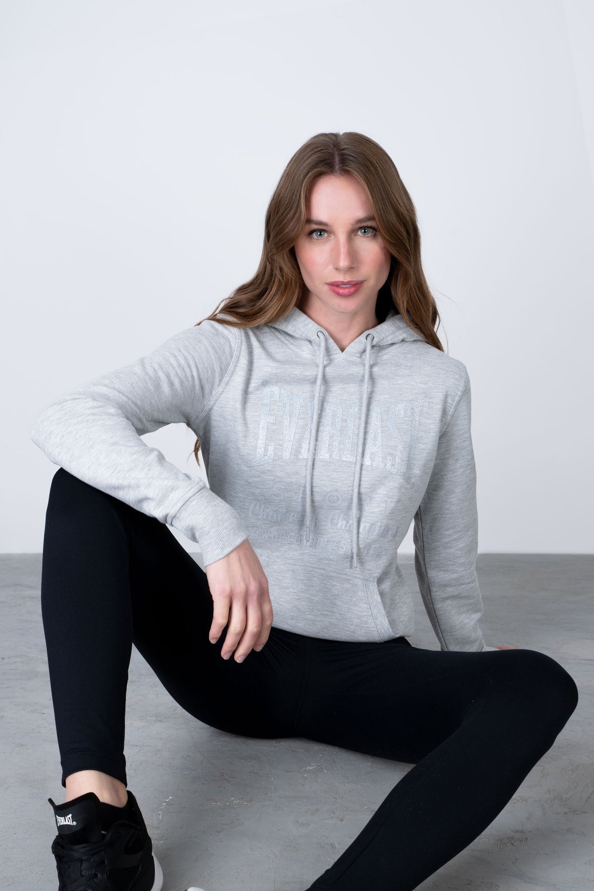 Poleron Hood Classic Gris Everlast