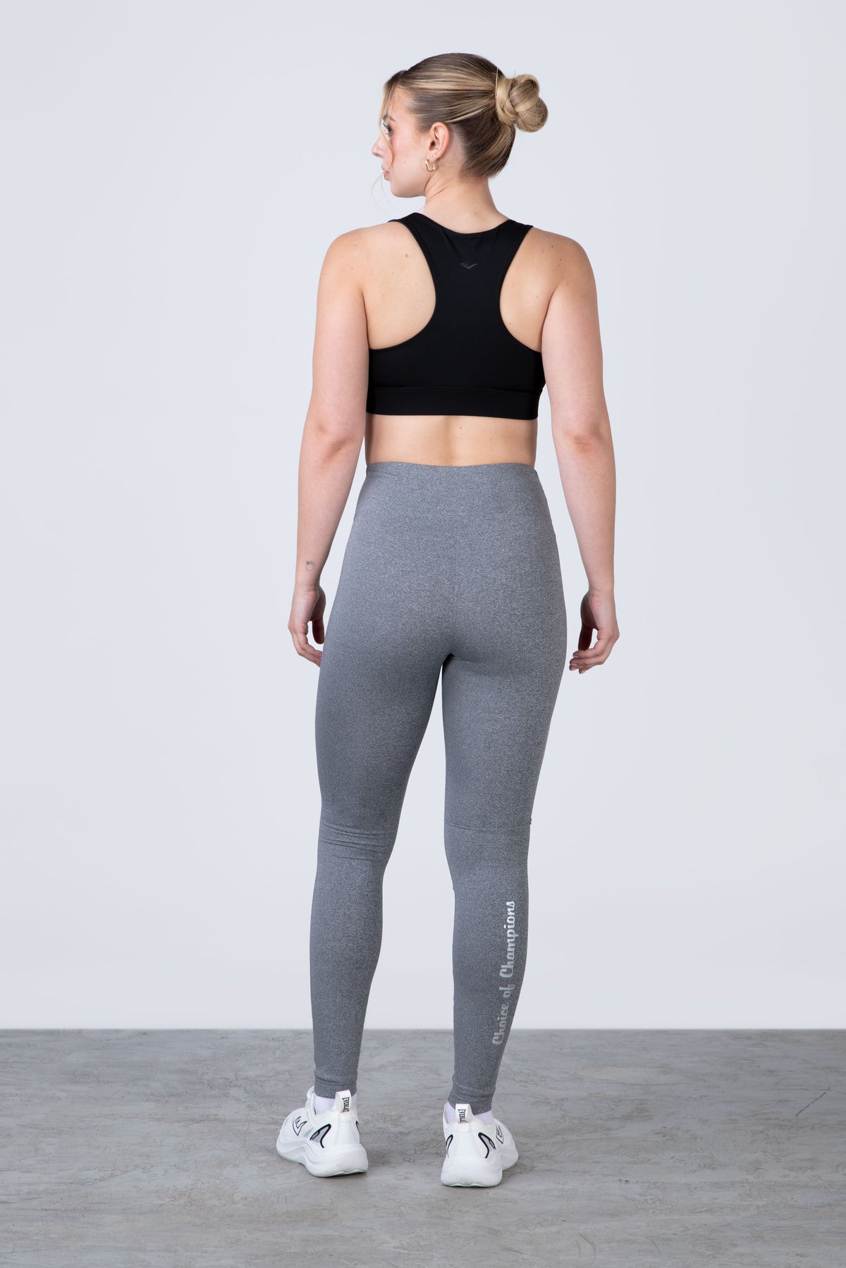 Legging Long Run Gris