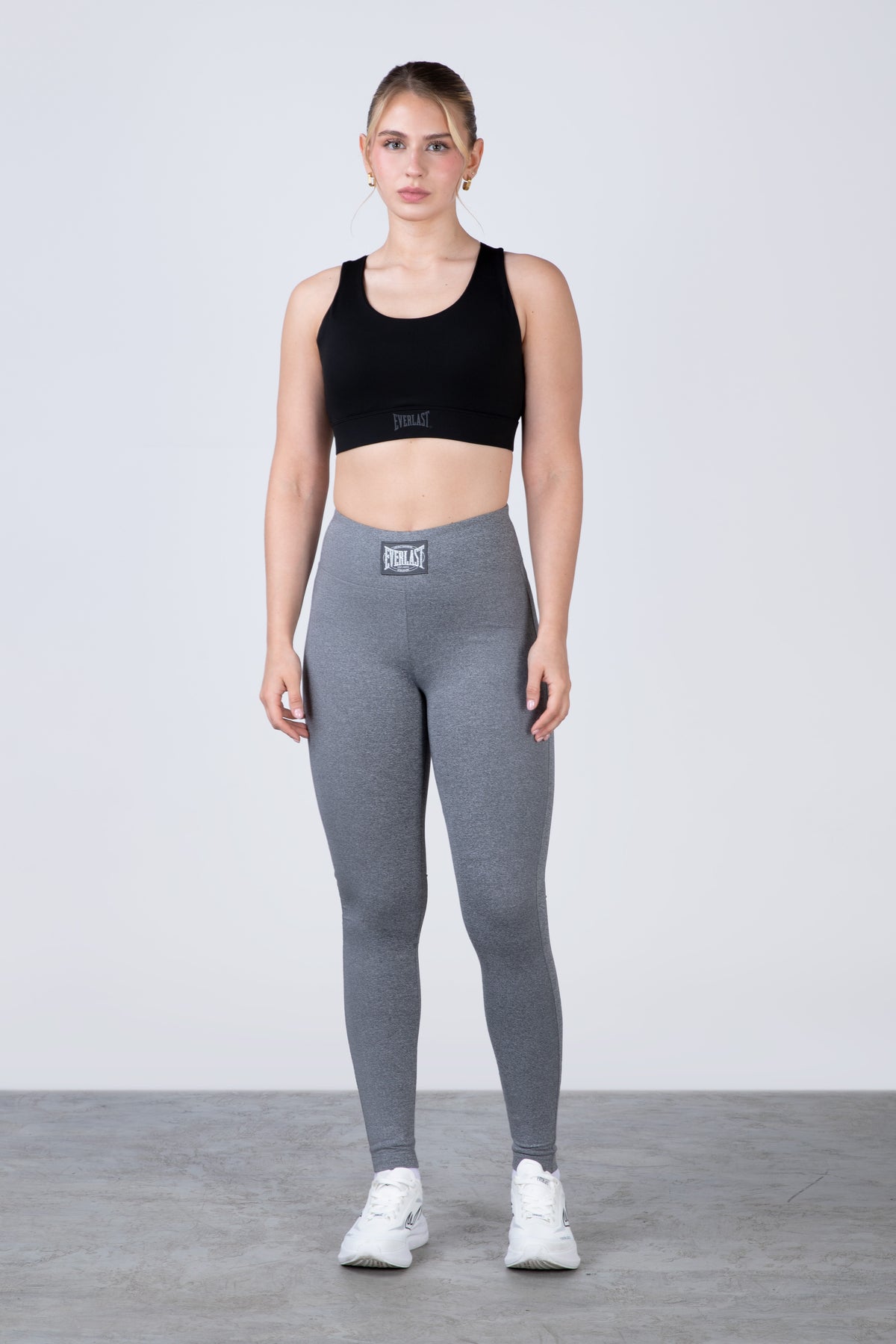 Legging Long Run Gris