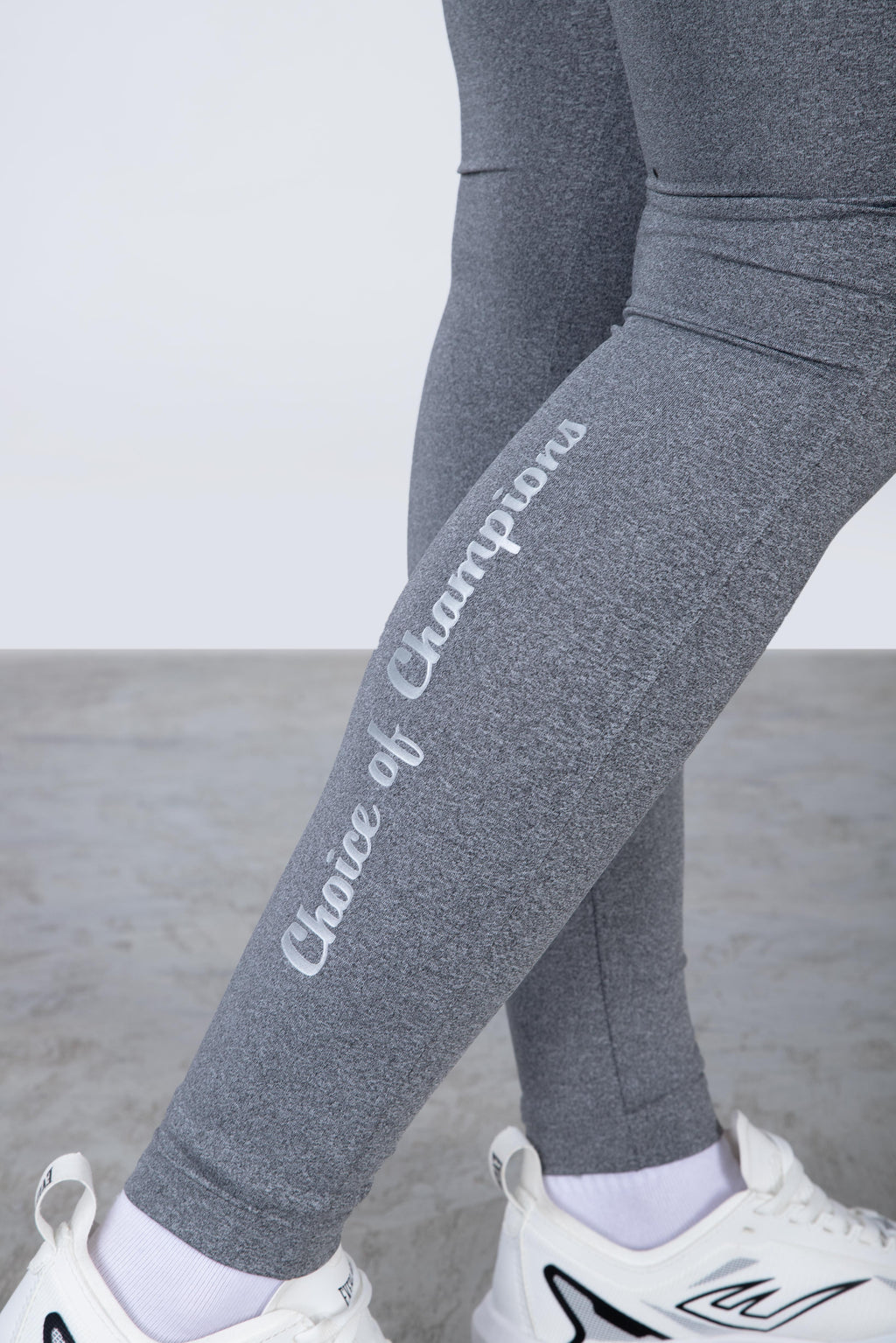 Legging Long Run Gris