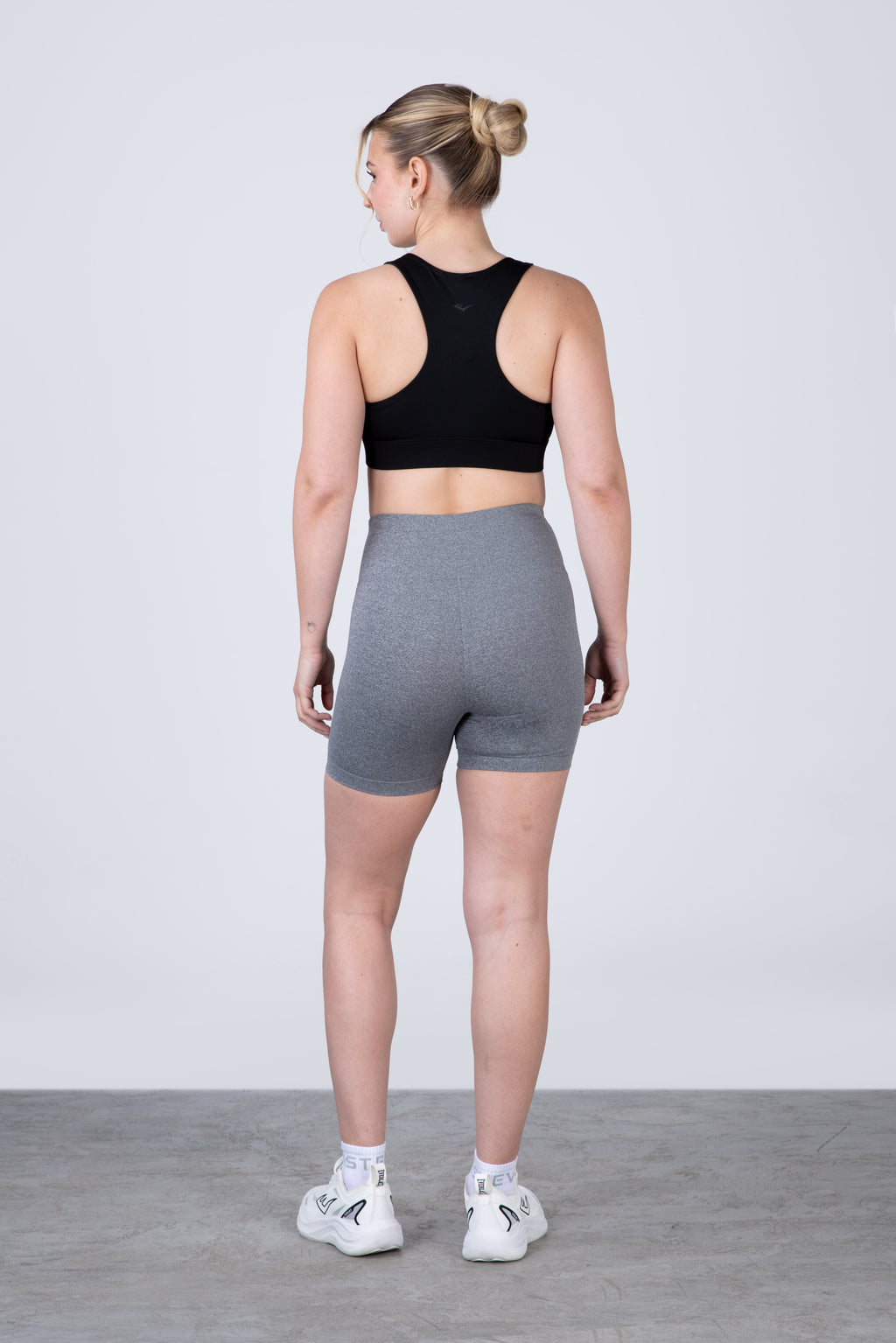 Legging Short Run Gris
