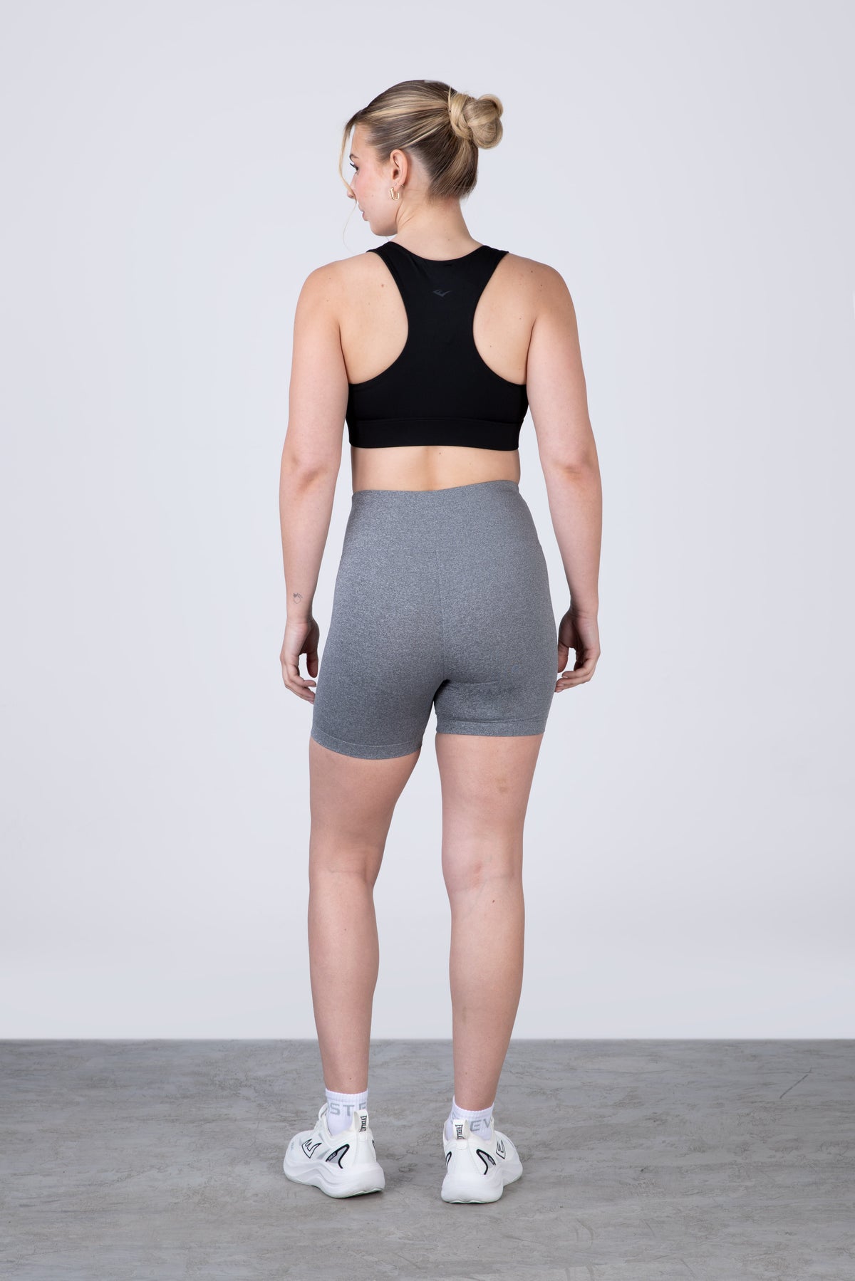 Legging Short Run Gris